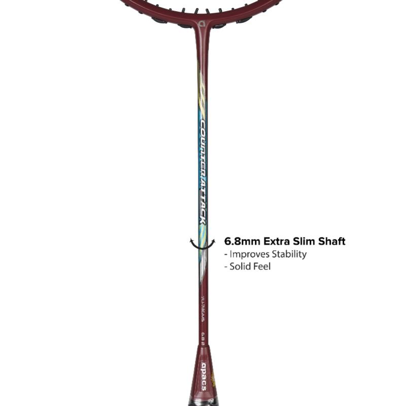 Apacs Racket7u Apacs Racket Counter Attack 7U – Badminton Trendz LLC