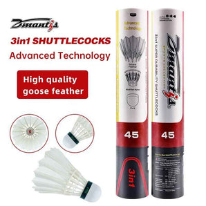 3in1 Badminton Shuttlecock Dmantis D45 Speed 77